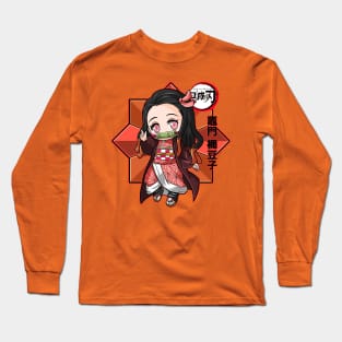 Demon Slayer Kamado Nezuko cute Long Sleeve T-Shirt